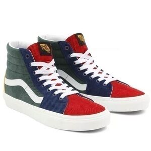 NEW IN BOX Vans (KRH94M) Mixed Corduroy Sk8-Hi Shoes -
Multi Women’s Size 7